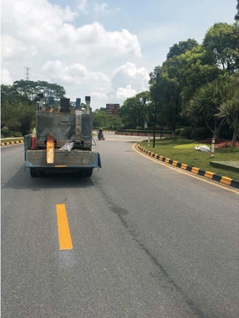小區(qū)道路熱熔標(biāo)線(xiàn)